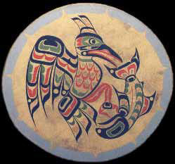 Front of Kingfisher and Salmon Drum