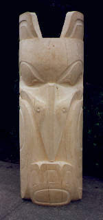 Clarence Mills' Totem Pole #2