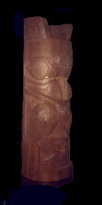 Clarence Mills' Totem Pole #3