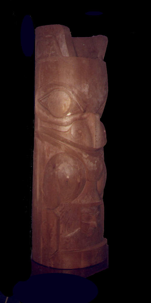 Clarence Mills' Totem Pole #3