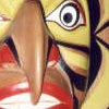 Close up of Sun Mask