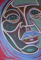 Abstract Warrior (Dennis M. Bruce)
