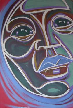 Abstract Warrior (Dennis M. Bruce)