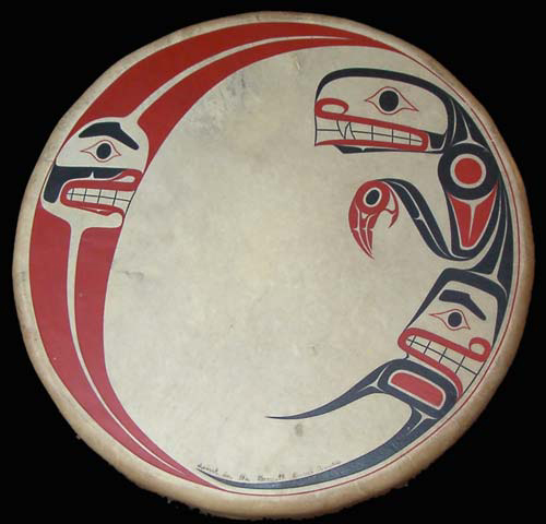 Front of Spirit in the Moon Drum